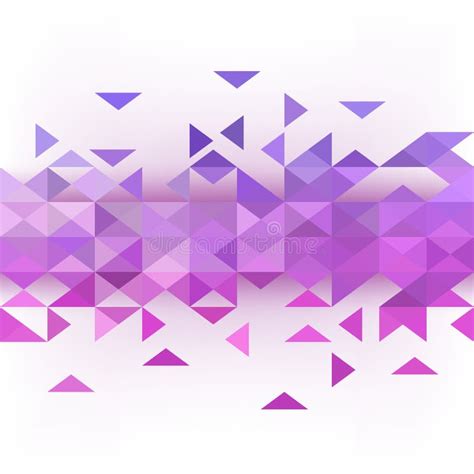 Lilac Abstract Triangles Background Stock Illustrations 594 Lilac