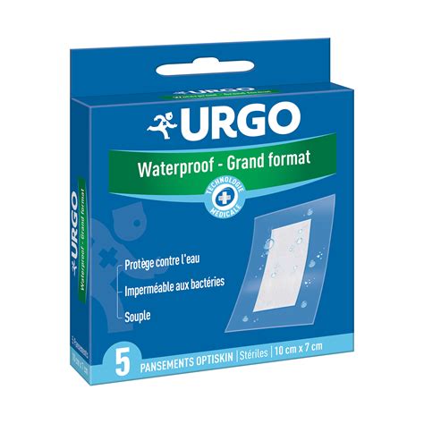 Pansements Waterproof Grand Format URGO Douche Et Bain S Adapte Aux