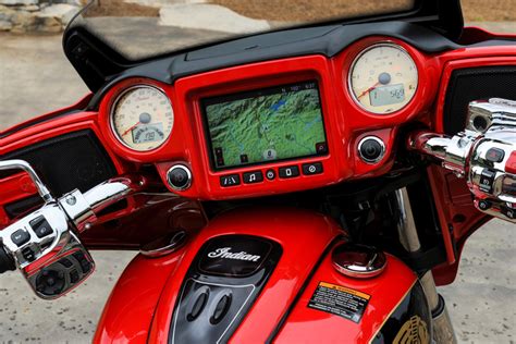 Morr Der Von Indian Motorcycle Erhalten Zoll Infotainment System