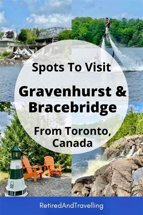 Discovering Waterfalls Around Bracebridge Ontario - Retired And Travelling