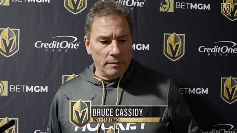 Bruce Cassidy Availability 31 Vegas Golden Knights