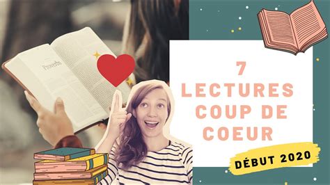 7 LIVRES COUP DE COEUR Lectures Du 1er Semestre 2020 YouTube