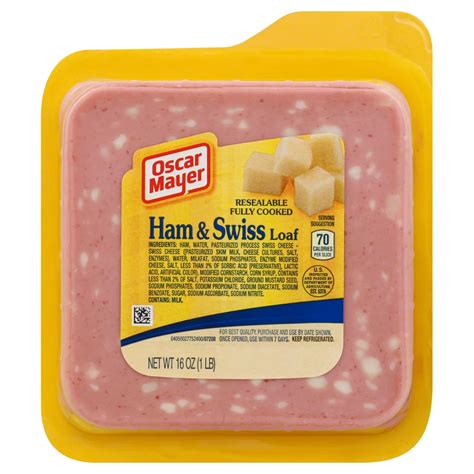 Oscar Mayer Ham Swiss Loaf Shop Meat At H E B