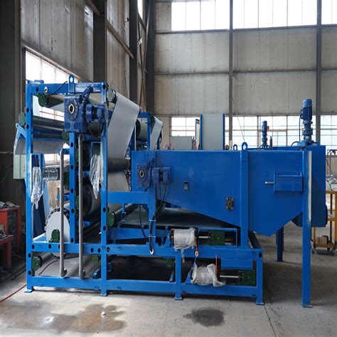 Belt Filter Press For Dewatering Of Sludge Slurry And Juice Extraction