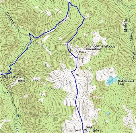 Wheeler Peak New Mexico Trail Information And Map Hiking Map New