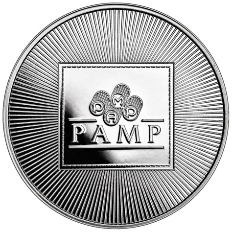 Oz Pamp Logo Silver Round Mf Bullion Canada