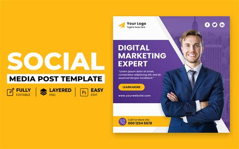 Business Social Media Post Template