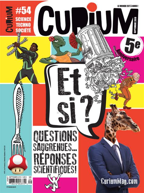 Curium Premier magazine science et société québécois destiné aux