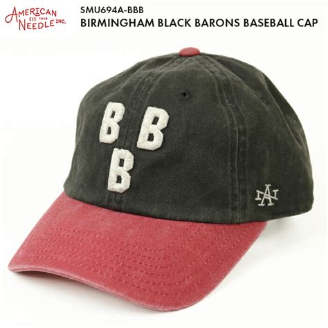 楽天市場AMERICAN NEEDLE アメリカンニードル BIRMINGHAM BLACK BARONS BASEBALL CAP