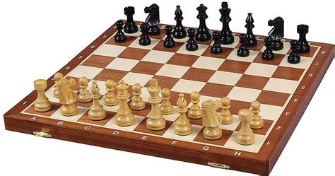 Sunrise Chess Games Szachy Turniejowe French Staunton Nr 4