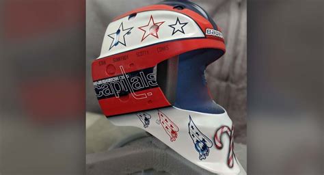 Pheonix Copley debuts ‘clean’ new Capitals goalie mask design featuring ...