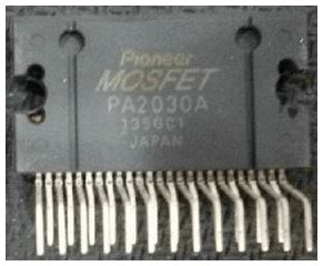 PA2030A Datasheet PDF - Pioneer Electronics