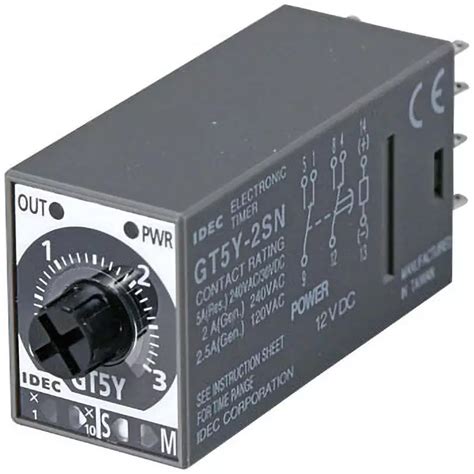 Buy IDEC Small Timer GT5Y , GT5Y-2SN3D12 Online at Best Prices ...
