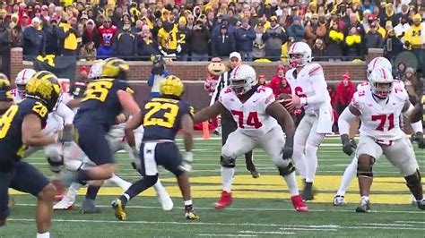 Michigans Rod Moore Says He Called Game With Clinching Interception