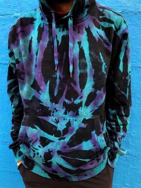 Tie Dye Hoodie Free Tie Dye Bandana Reverse Tie Dye Hoodie Violet And