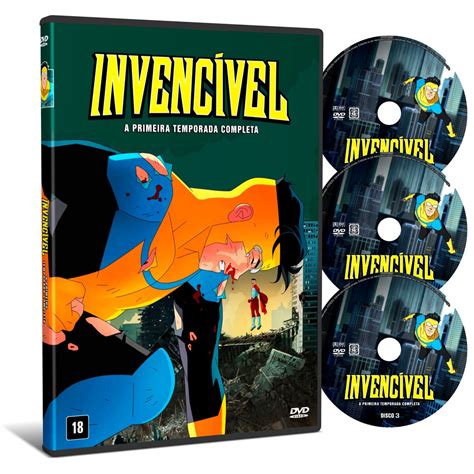 Dvd Invenc Vel Invincible Temporada Escorrega O Pre O