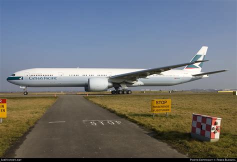 Aircraft Photo Of B Kqr Boeing Er Cathay Pacific Airways