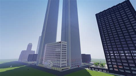 Original WTC (World Trade Center) 1973 - 2001 Minecraft Map