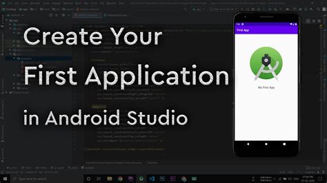 Creating First Application In Android Studio In Youtube