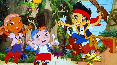 Jake And The Never Land Pirates Jigsaw Puzzle 4K Piraten Piratas