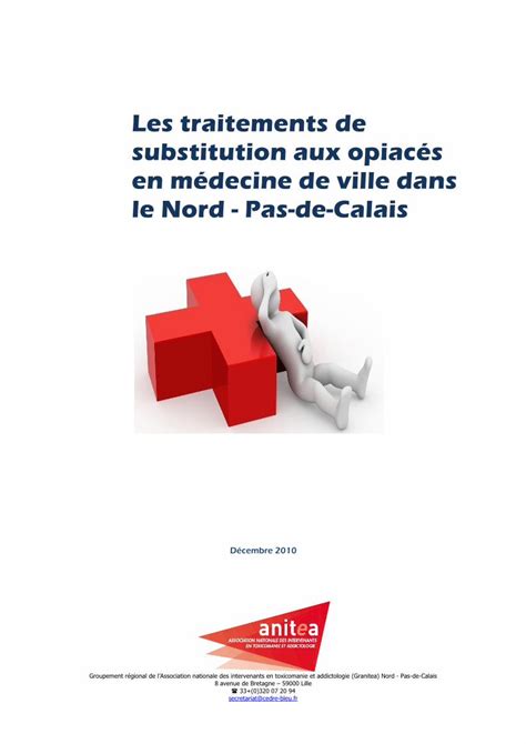 Pdf Les Traitements De Substitution Aux Opiac S En M Decine De Ville