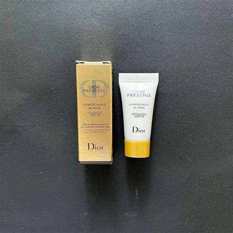 Dior Prestige La Micro Huile De Rose Advanced Serum Sample Travel Trial