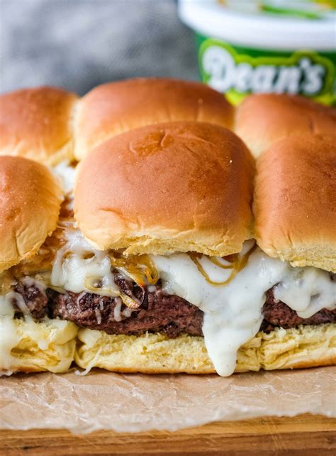 French Onion Sliders The Food Joy