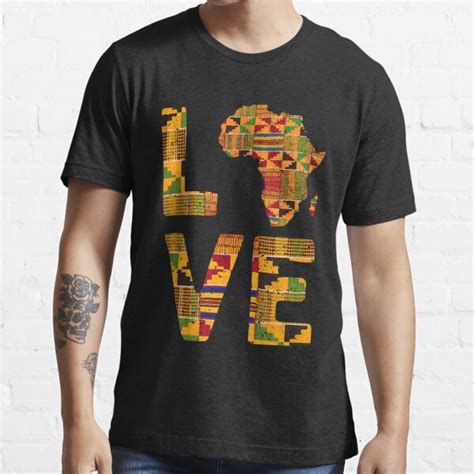 Cool Africa Map For Men Women Traditional Africa Kente Cloth T Shirt By Malminhfnolpq Redbubble