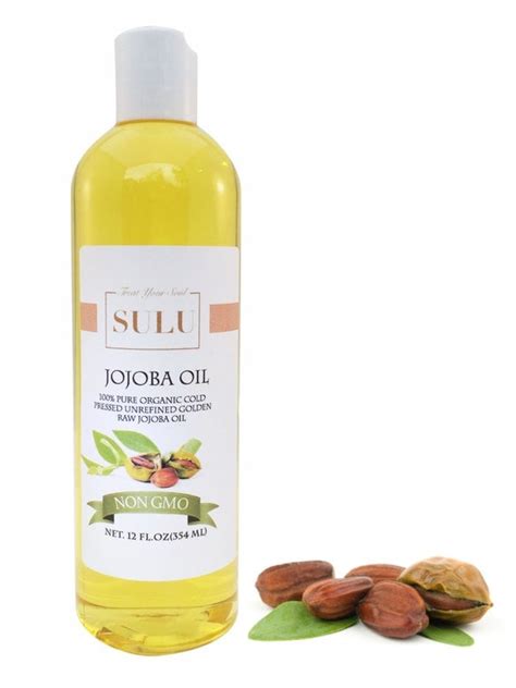 Organic Unrefined Golden Jojoba Oil 100 Pure By Sulubeautyshop