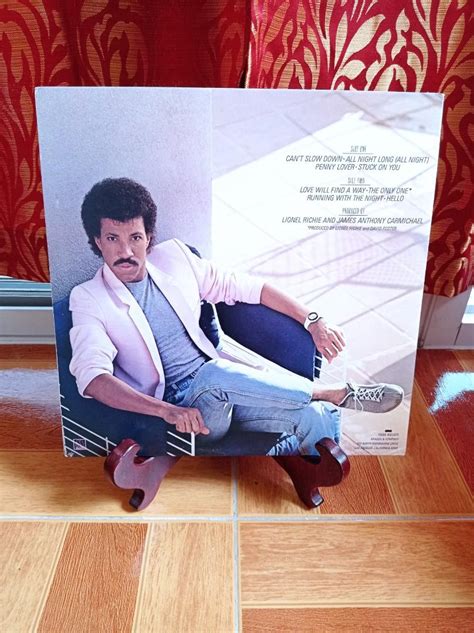 LP Lionel Richie can't slow down album, Hobbies & Toys, Music & Media ...