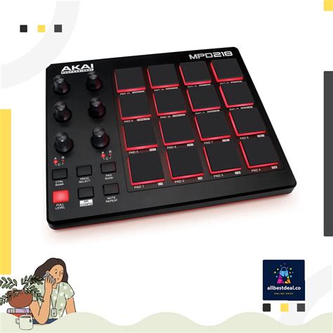 Akai Professional Mpd Usb Midi Controller With Mpc Drum Pads