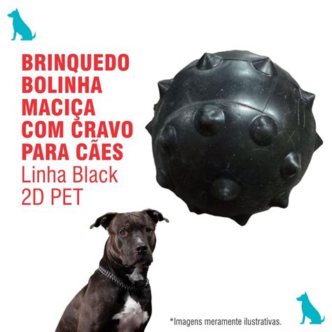 Brinquedo Bola Maci A Pra Cachorro Bolinha Pet Cravo Super