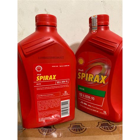 Jual Shell Spirax S2 A 80W 90 Oli Transmisi Shopee Indonesia