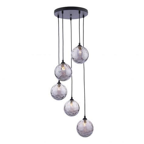 Dar Lighting Federico Light Cluster Ceiling Pendant Light In Matt