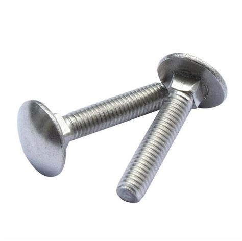 Low Cost Stainless Steel Round Head DIN 603 M12X40 Carriage Bolt DIN