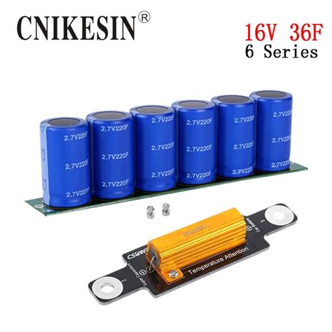 CNIKESIN 16V 36F Super Capacitor Module Locomotive Starting Rectifier