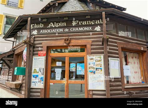 France Chamonix Late May Club Apin Francais French Alpine Club