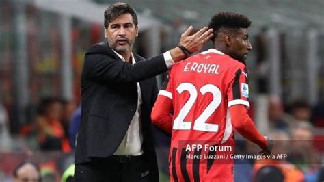 Ac Milan Paulo Fonseca Marah Pemainnya Tak Ikuti Perintah Tendangan