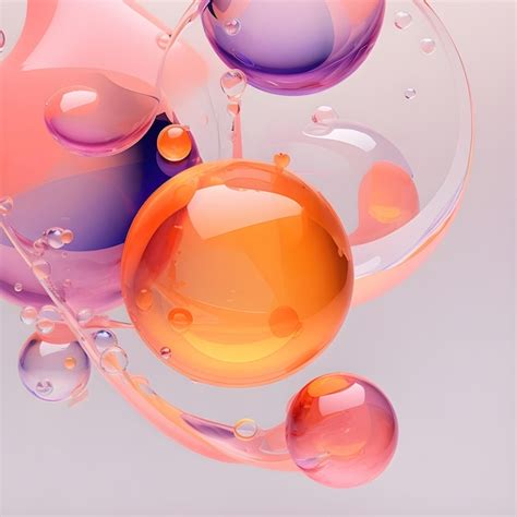 Premium Ai Image Abstract Water Drop Background Bubble Background