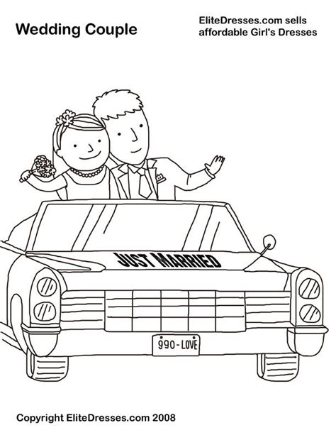 Marry And Weddings Coloring Pages Coloring Home