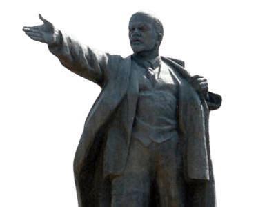 Lenin Statue Monument transparent PNG - StickPNG