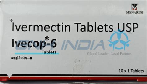 BUY Ivecop 6 Ivermectin USP 6mg By Tosc International Pvt Ltd At The