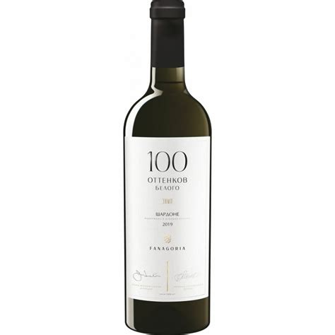 Купить белое сухое Вино Fanagoria Hundred Shades of White Chardonnay ...