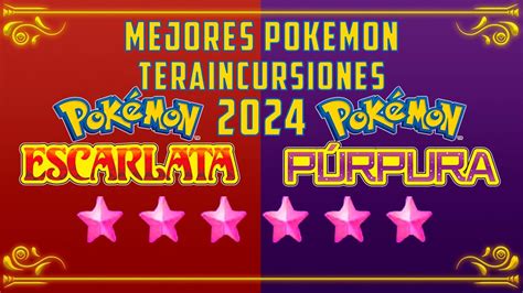 Estos Son Los Mejores Pokemon Para Teraincursiones En Pokemon Escarlata