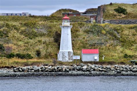 Lighthouse on Georges Island in Halifax, Canada - Encircle Photos