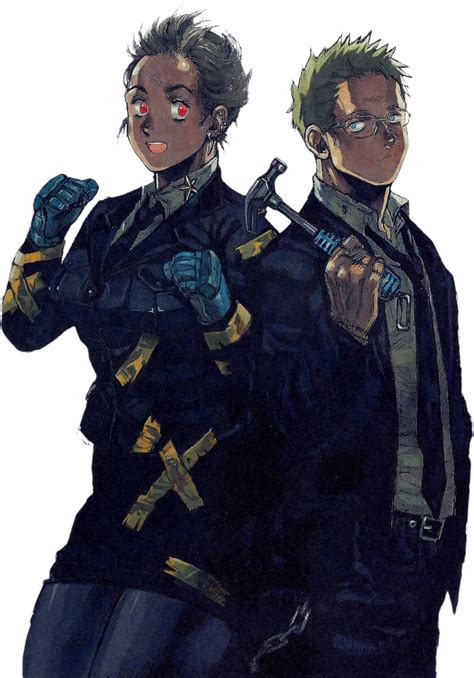 Noi And Shin Dorohedoro Render By Jarrostan On Deviantart