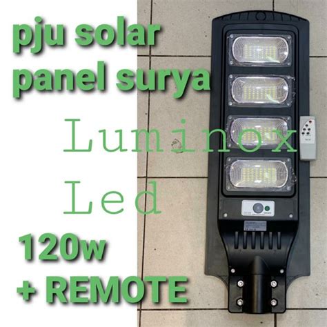 Jual Lampu Jalan Tenaga Matahari Watt W Pju Solar Cel Panel