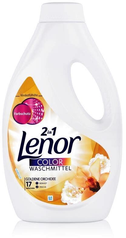 Lenor Color Waschmittel In Goldene Orchidee Fl Ssig Ab M Rz