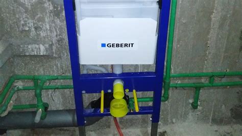 Geberit Toilet Installation Youtube