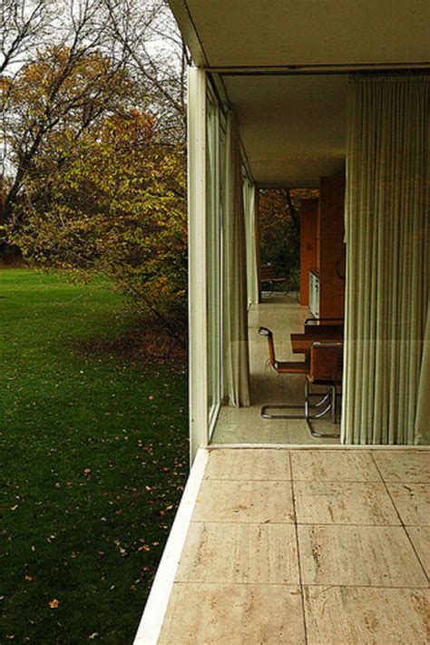 Farnsworth House Interior Plan